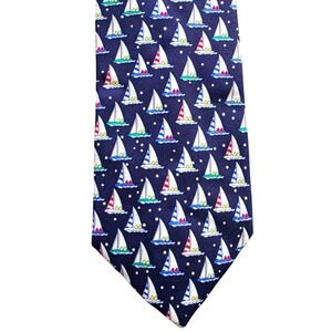 Tie Frostbite Sailing Necktie by Eric‎ Holch for Alyn Neckwear Novelty